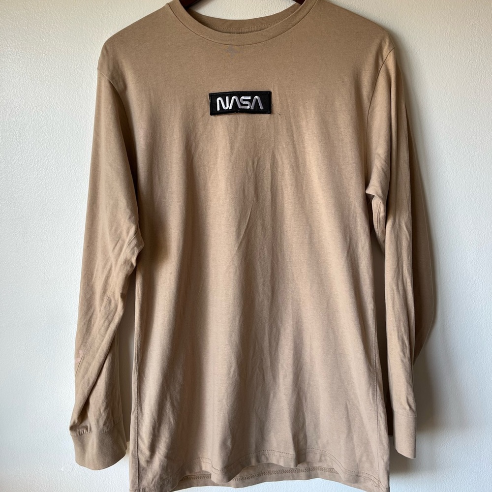 Used Tan Long Sleeve shirt